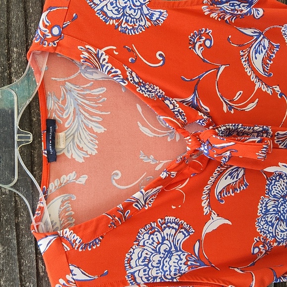 Tommy Hilfiger Floral Sleeveless Top Size XL - Picture 3 of 6